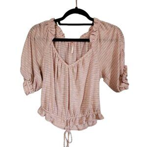 EUC Free People Dorothy Prairie Top